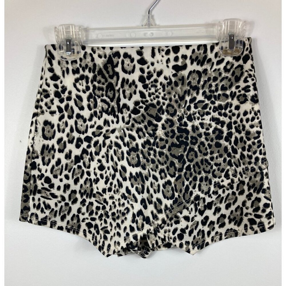 Womens Native Daughters Leopard Mini Skort S‎